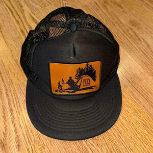 PICKY BARS original OTTO Collection snapback cap hat black/brown mesh